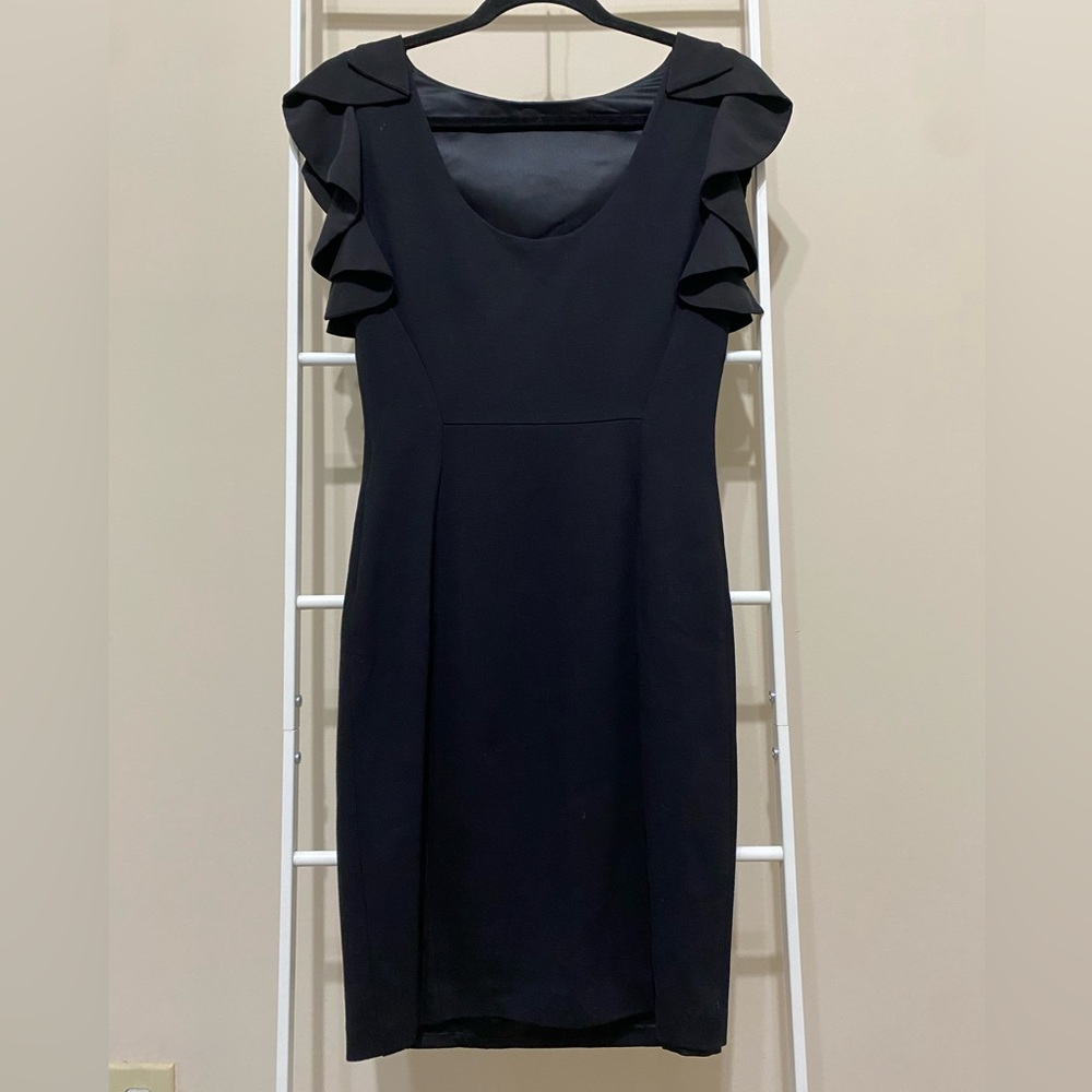Ted Baker Moxy Ruffle Colorblock Dress - Picture 3 of 7